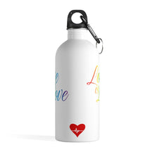 Load image into Gallery viewer, Love Stainless Steel Water Bottle