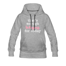 Load image into Gallery viewer, Women’s Premium Hoodie - heather gray