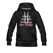 Load image into Gallery viewer, Women’s Premium Hoodie - charcoal gray
