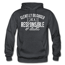 Load image into Gallery viewer, Responsible Heavy Blend Men's Hoodie - charcoal gray