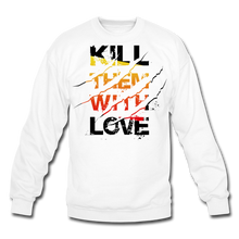Load image into Gallery viewer, With Love Crewneck Sweatshirt - white