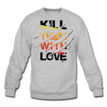 Load image into Gallery viewer, With Love Crewneck Sweatshirt - heather gray