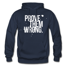 Load image into Gallery viewer, Prove Them Wrong Gildan Heavy Blend Adult Hoodie - navy