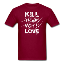 Load image into Gallery viewer, With Love Unisex Classic T-Shirt - burgundy