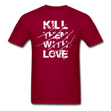 Load image into Gallery viewer, With Love Unisex Classic T-Shirt - dark red