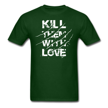 Load image into Gallery viewer, With Love Unisex Classic T-Shirt - forest green