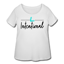 Load image into Gallery viewer, Intentional Women’s Curvy T-Shirt - white