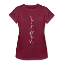 Load image into Gallery viewer, Women's Relaxed Fit T-Shirt - burgundy
