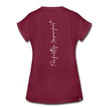 Load image into Gallery viewer, Women's Relaxed Fit T-Shirt - burgundy