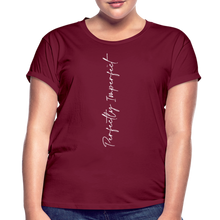 Load image into Gallery viewer, Women's Relaxed Fit T-Shirt - burgundy