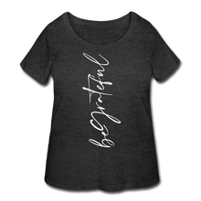 Load image into Gallery viewer, Be Grateful Women’s Curvy T-Shirt - deep heather
