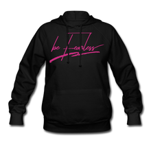 Load image into Gallery viewer, Be Flawless Women's Hoodie - black