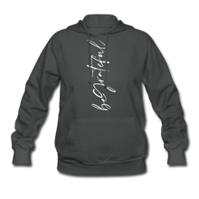 Load image into Gallery viewer, Be Grateful Women's Hoodie - asphalt