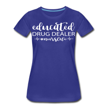 Load image into Gallery viewer, Educated Drug Dealer Premium T-Shirt - royal blue