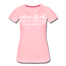 Load image into Gallery viewer, Educated Drug Dealer Premium T-Shirt - pink