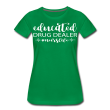 Load image into Gallery viewer, Educated Drug Dealer Premium T-Shirt - kelly green