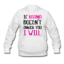 Load image into Gallery viewer, Karma Hoodie - white