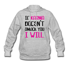 Load image into Gallery viewer, Karma Hoodie - heather gray