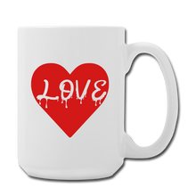 Load image into Gallery viewer, Love Mug 15 oz - white