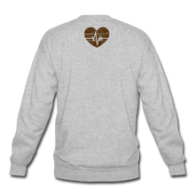 Load image into Gallery viewer, Just a Girl Crewneck Sweatshirt - heather gray