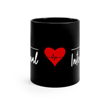 Load image into Gallery viewer, Intentional 11oz Black Mug 2
