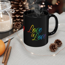 Load image into Gallery viewer, Love Black mug 11oz
