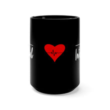 Load image into Gallery viewer, Intentional Black Mug 15oz
