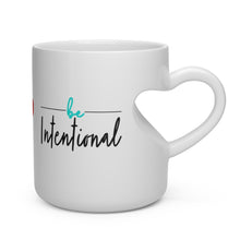 Load image into Gallery viewer, Intentional Heart Shape LTD Mug
