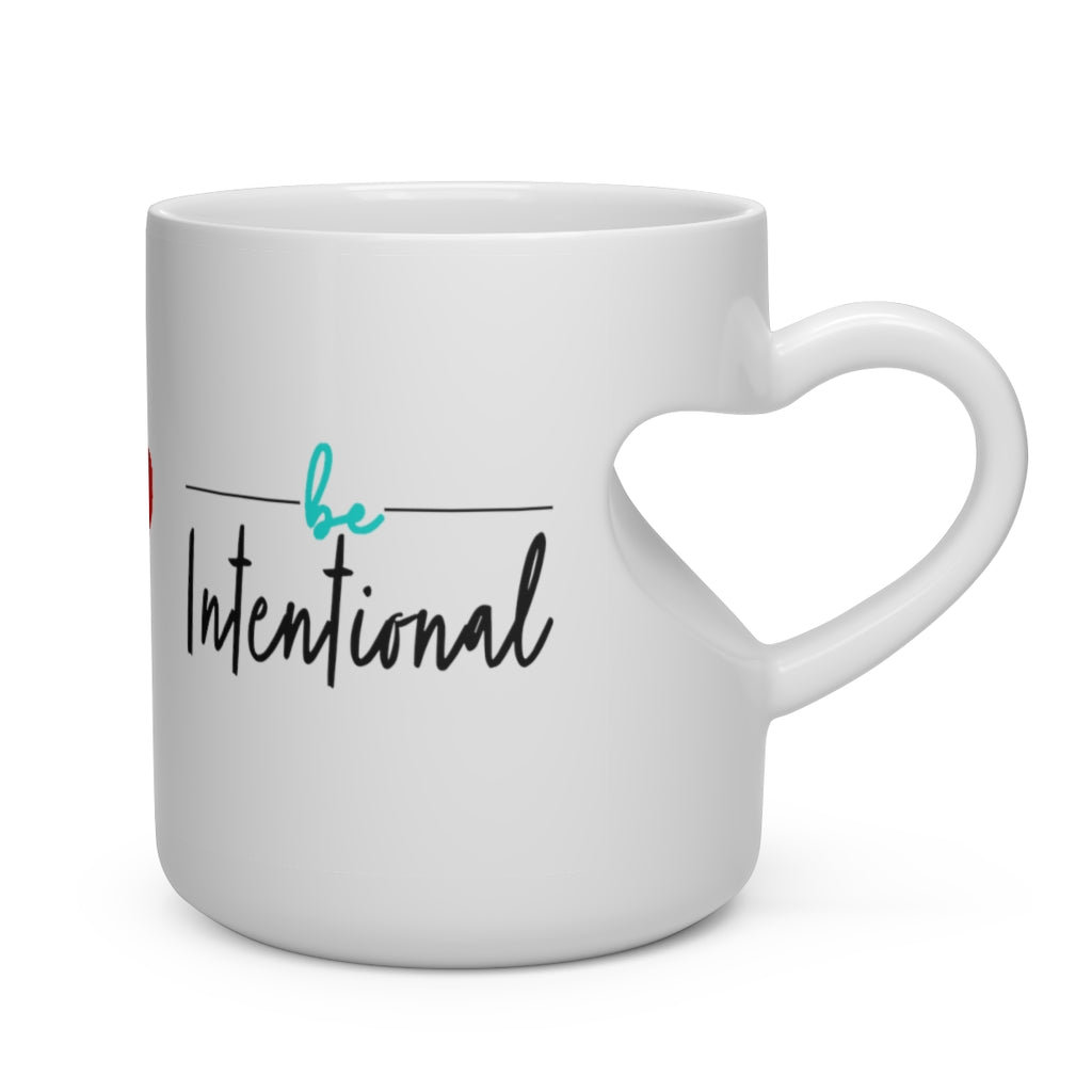 Intentional Heart Shape LTD Mug