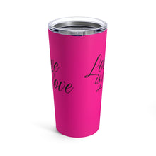 Load image into Gallery viewer, Love is Love Stainless Steel Tumbler 20oz
