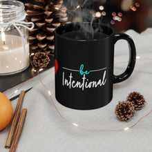 Load image into Gallery viewer, Intentional 11oz Black Mug 2
