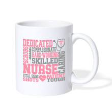 Load image into Gallery viewer, Nurse Subway Art Coffee/Tea Mug - white
