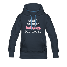 Load image into Gallery viewer, Women’s Premium Hoodie - navy
