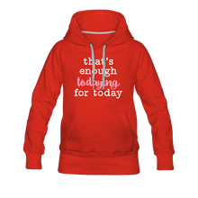 Load image into Gallery viewer, Women’s Premium Hoodie - red
