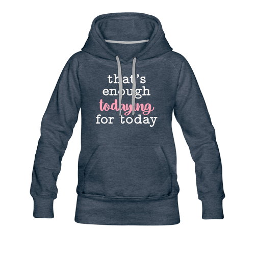 Women’s Premium Hoodie - heather denim