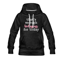 Load image into Gallery viewer, Women’s Premium Hoodie - charcoal gray
