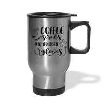 Load image into Gallery viewer, Coffee Scrubs &amp; Rubber Gloves Mug - silver
