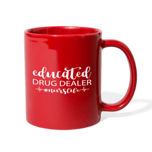 Load image into Gallery viewer, Educated Drug Dealer Mug - red
