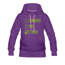 Load image into Gallery viewer, Naughty Nice Tried Hoodie - purple
