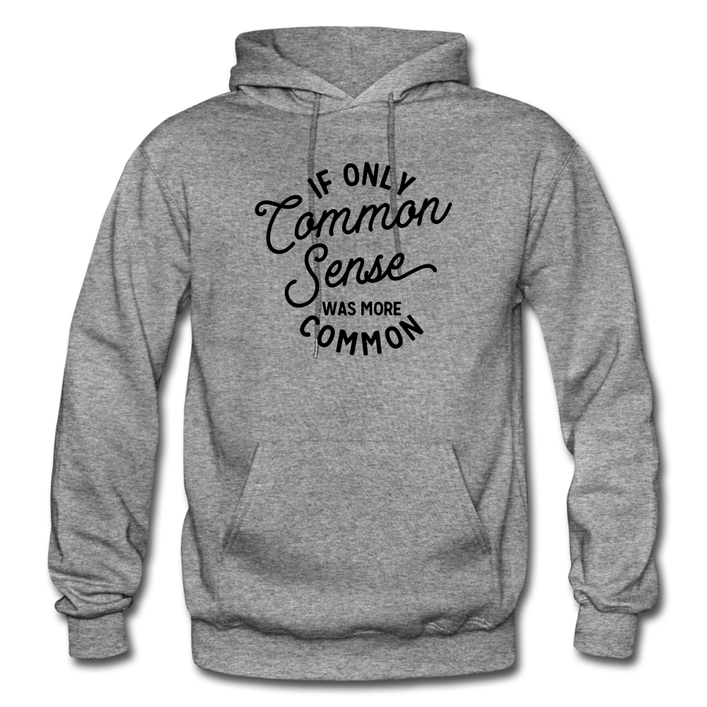 Common Sense Heavy Blend Men's Hoodie - graphite heather