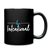 Load image into Gallery viewer, Intentional Black Coffee/Tea Mug - black
