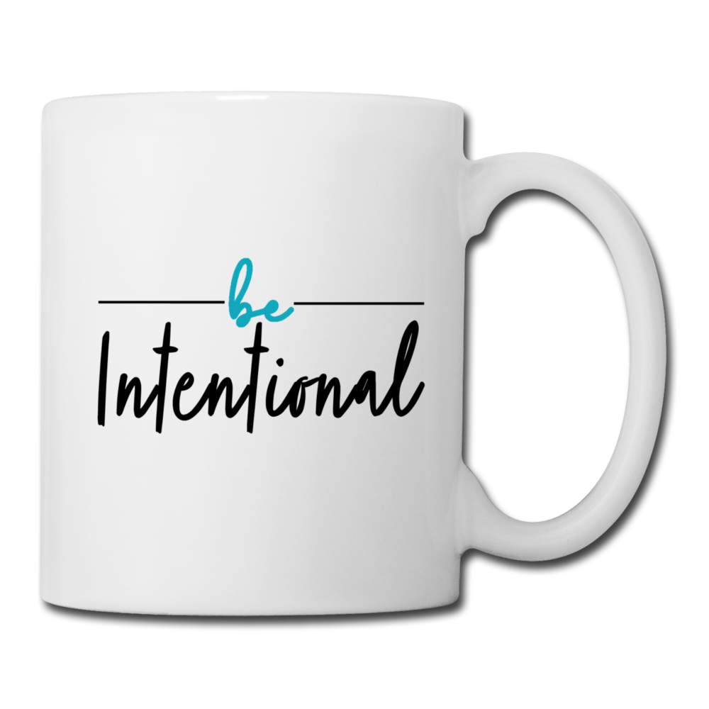 Intentional Coffee/Tea Mug - white