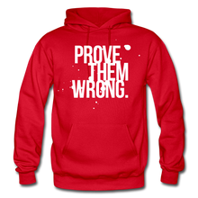 Load image into Gallery viewer, Prove Them Wrong Gildan Heavy Blend Adult Hoodie - red
