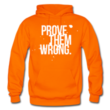 Load image into Gallery viewer, Prove Them Wrong Gildan Heavy Blend Adult Hoodie - orange
