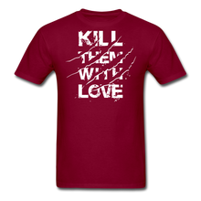 Load image into Gallery viewer, with Love Unisex Classic T-Shirt - burgundy
