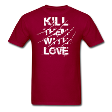 Load image into Gallery viewer, with Love Unisex Classic T-Shirt - dark red
