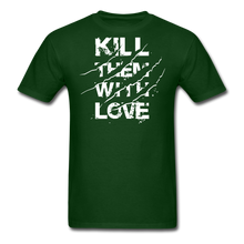 Load image into Gallery viewer, with Love Unisex Classic T-Shirt - forest green
