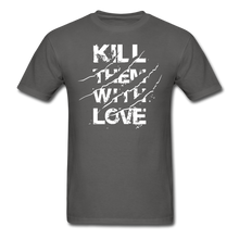 Load image into Gallery viewer, With Love Unisex Classic T-Shirt - charcoal
