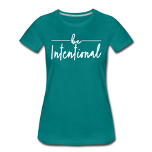 Load image into Gallery viewer, Be Intentional Premium T-Shirt - teal
