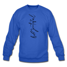 Load image into Gallery viewer, Be Grateful Unisex Crewneck Sweatshirt - royal blue
